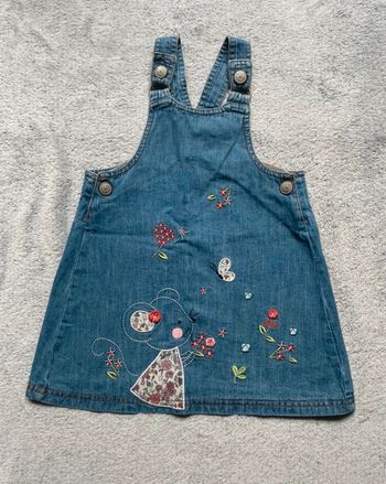 Robe en jean, 24 mois