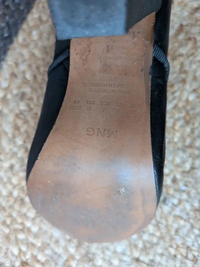 Bottines en cuir mango - photo numéro 5