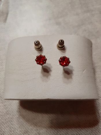Boucles d'oreilles clou 3 mm
