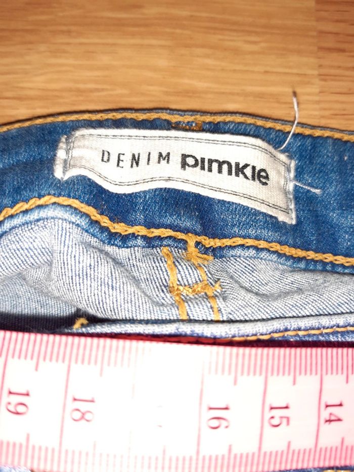 Jeans effets usés droit femme taille 34 - photo numéro 4