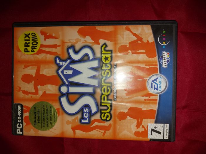 jeux pc additionnel les sims superstar