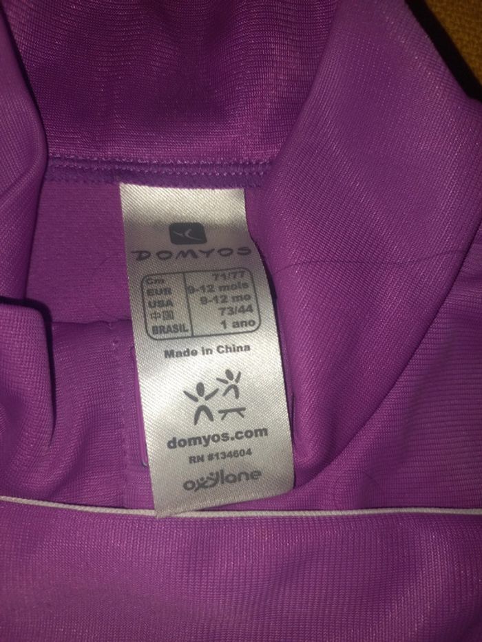 Beau gilet fushia lumineux Domyos toute saison - photo numéro 2