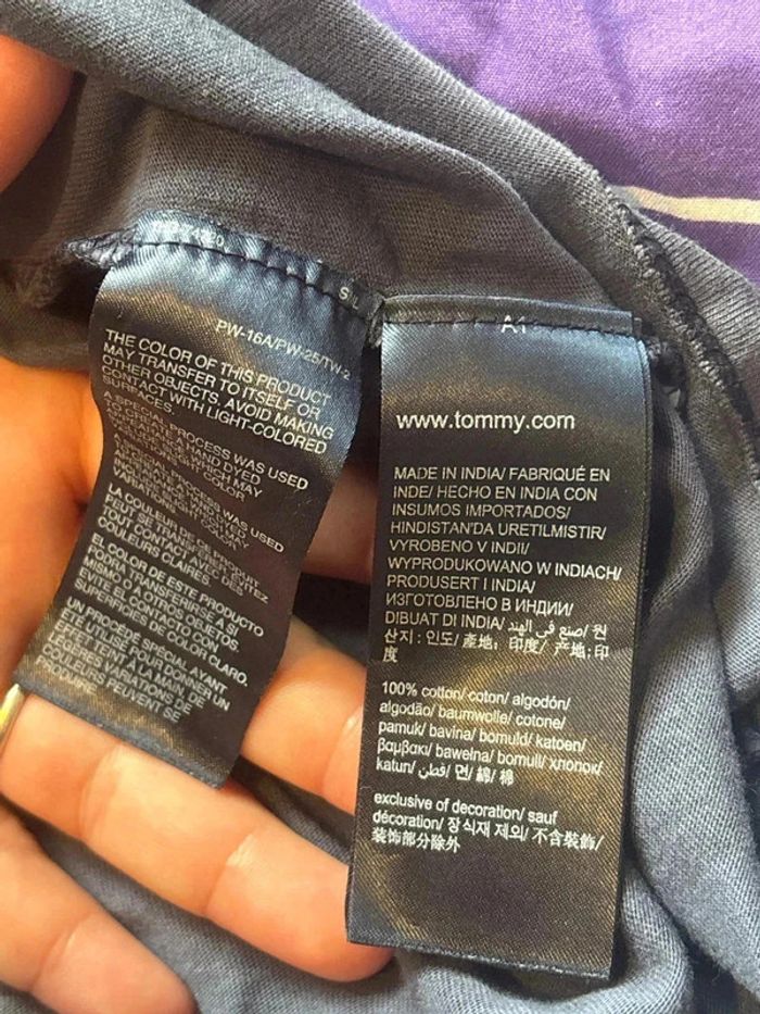 T shirt taille 38 marque tommy jeans - photo numéro 5
