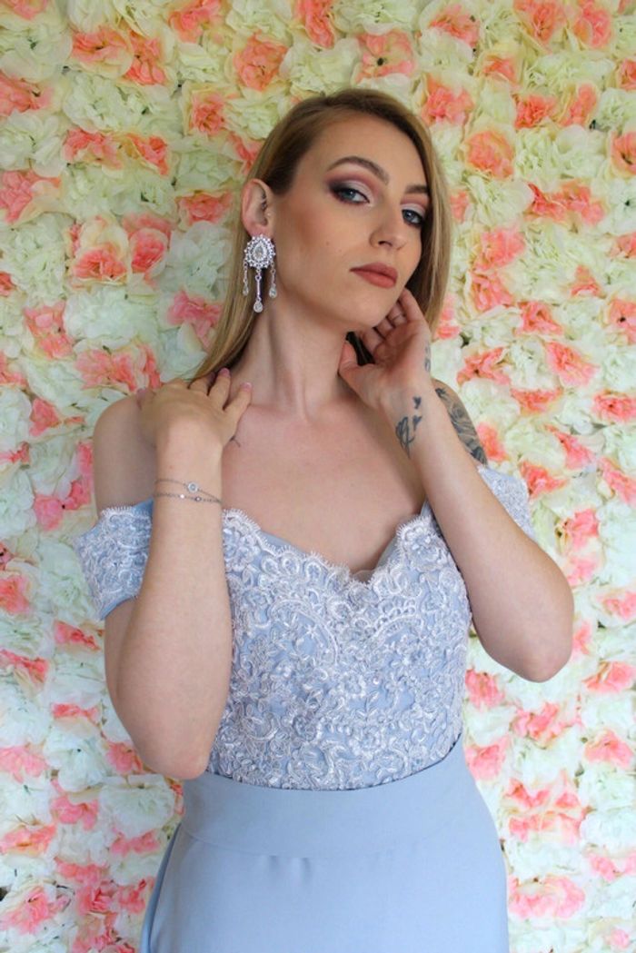 Robe de bal bleu - photo numéro 3