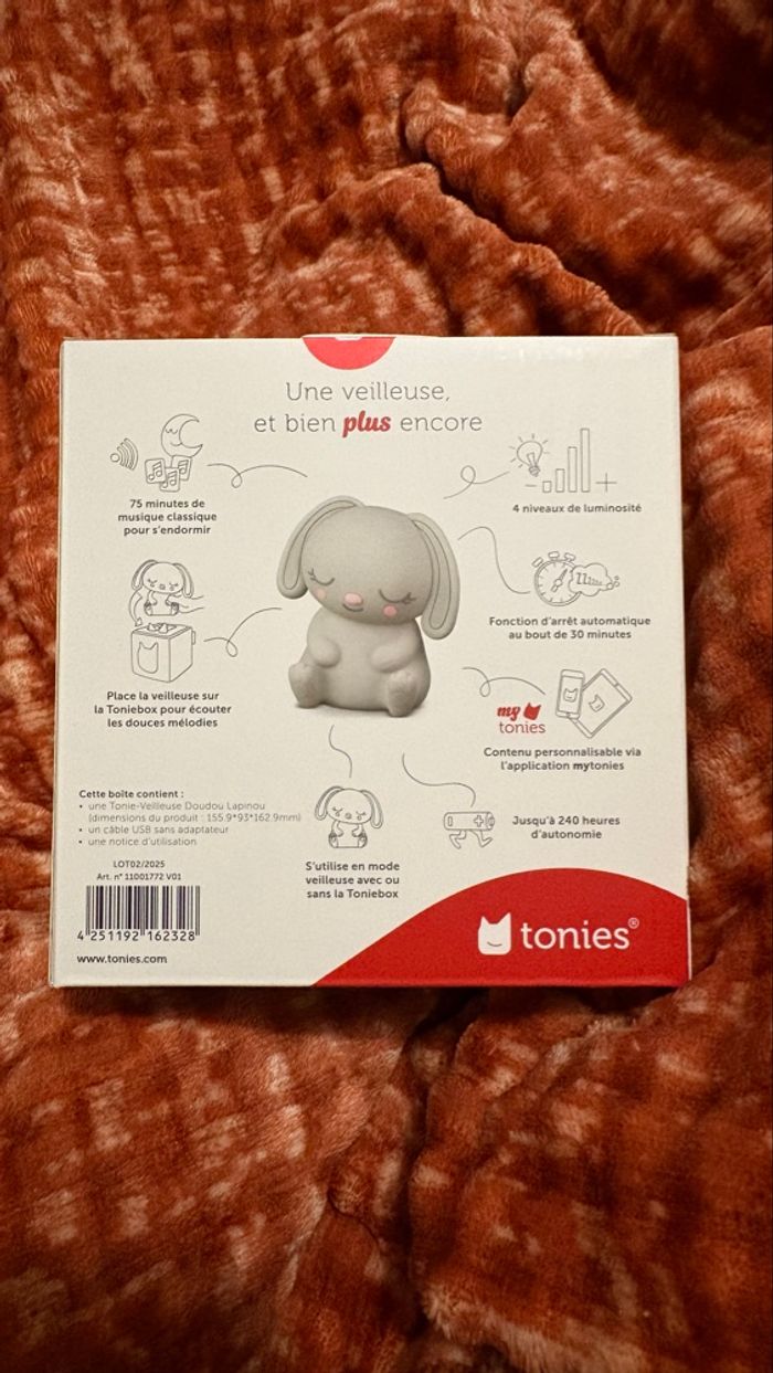Tonie Veilleuse Doudou Lapinou - photo numéro 3