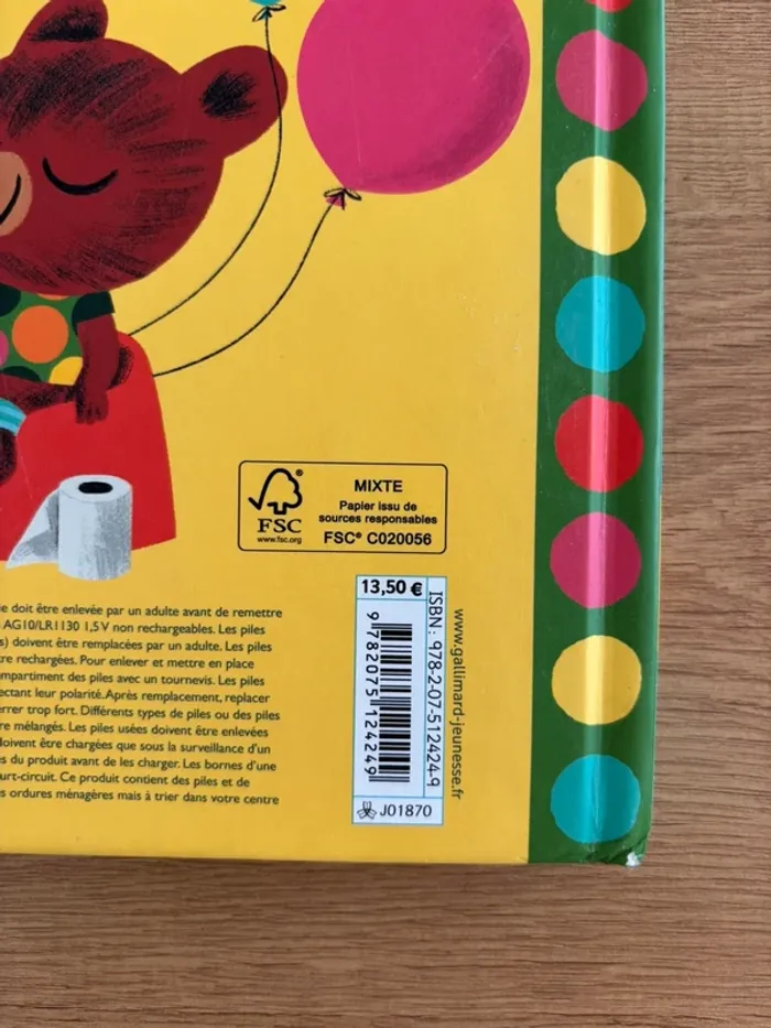 Livre sonore Petit Ours et le pot - photo numéro 3
