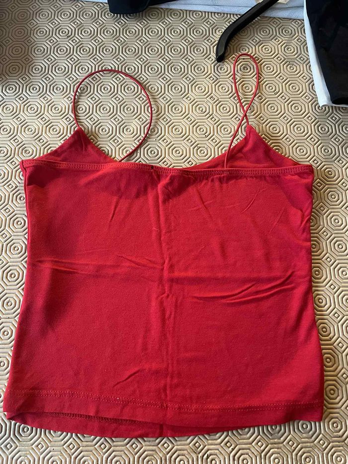 débardeur rouge - photo numéro 2