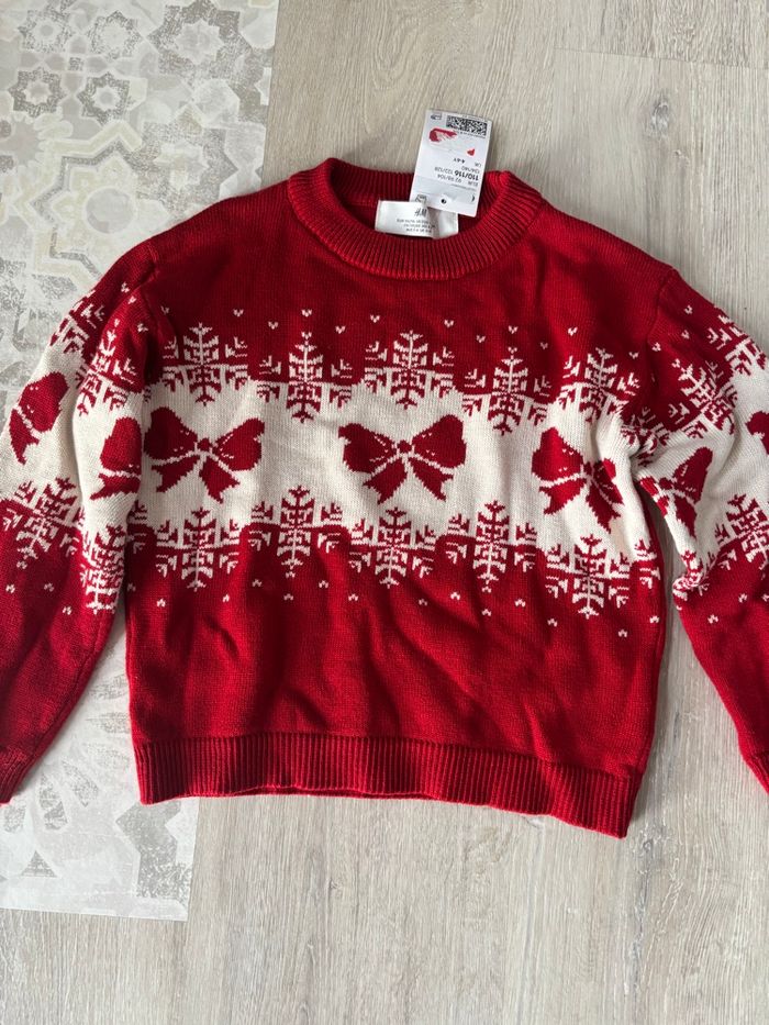 Pull de Noël fille 4-5 ans - photo numéro 4