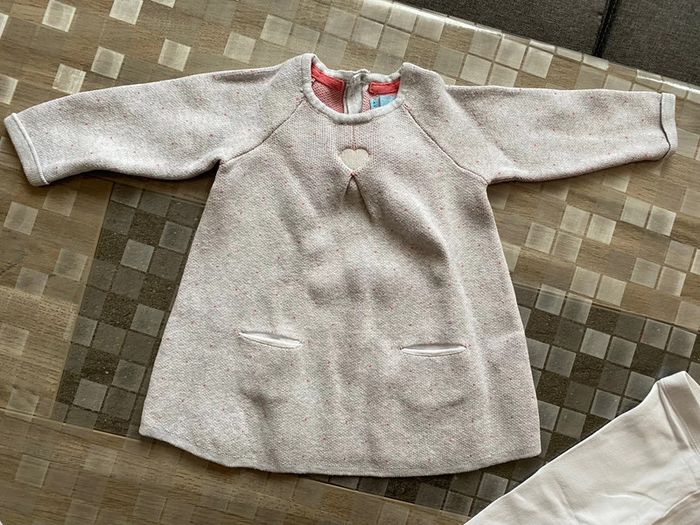 Robe pull avec leeging 6 mois obaibi - photo numéro 2