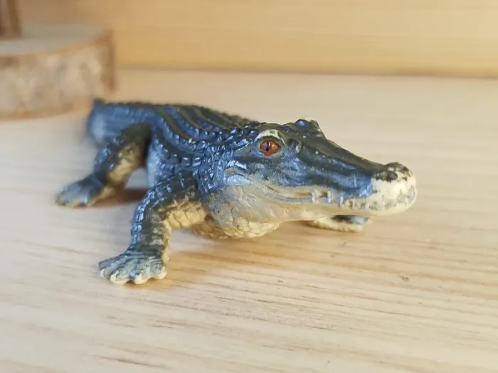 Schleich crocodile Alligator Figurine animal de la savane - photo numéro 2