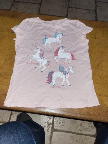 Tee-shirt manche courte licorne