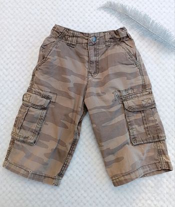🔸 Bermuda type treillis militaire - 4 ans Tape à l'oeil🔸