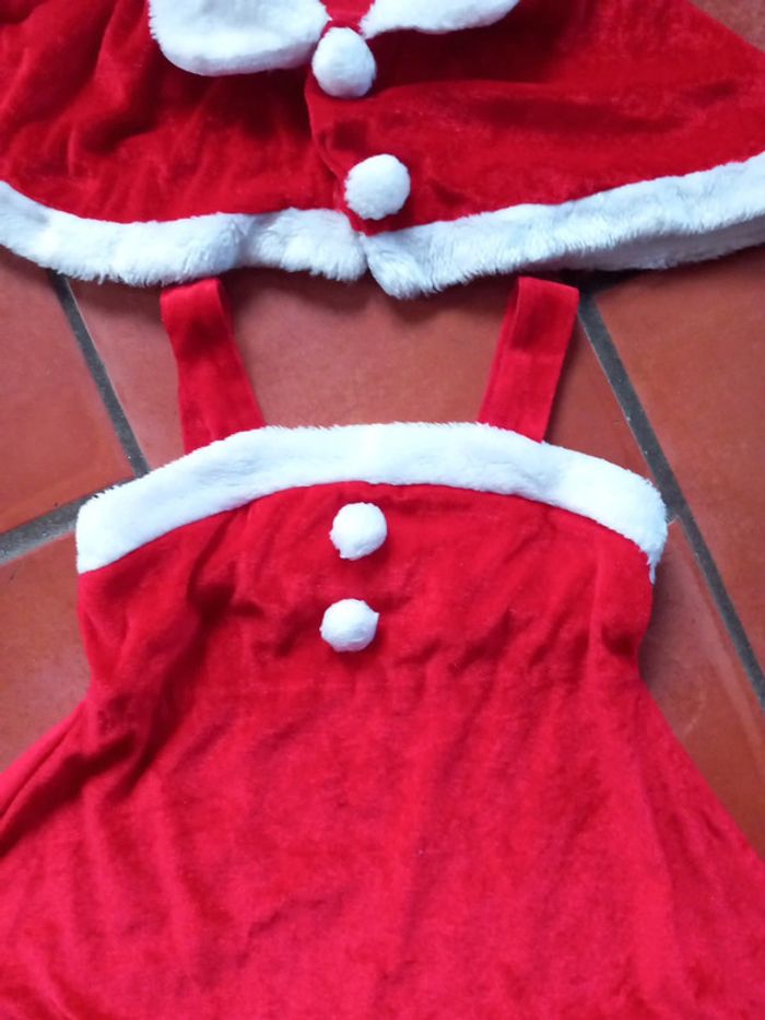 🐿😷robe + cape Noël 2ans - photo numéro 3