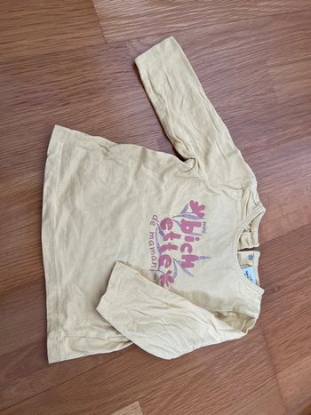 Y-short manches longues neuf fille Tape à l’œil taille 9 mois