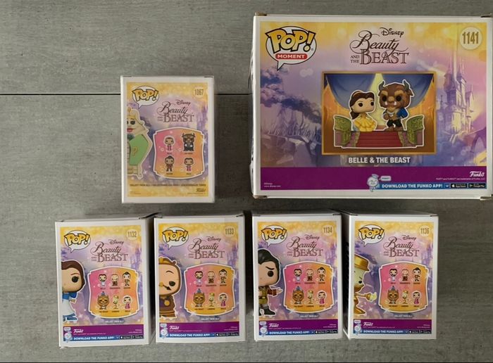 Figurines Funko Pop Disney La Belle et la bête - photo numéro 3