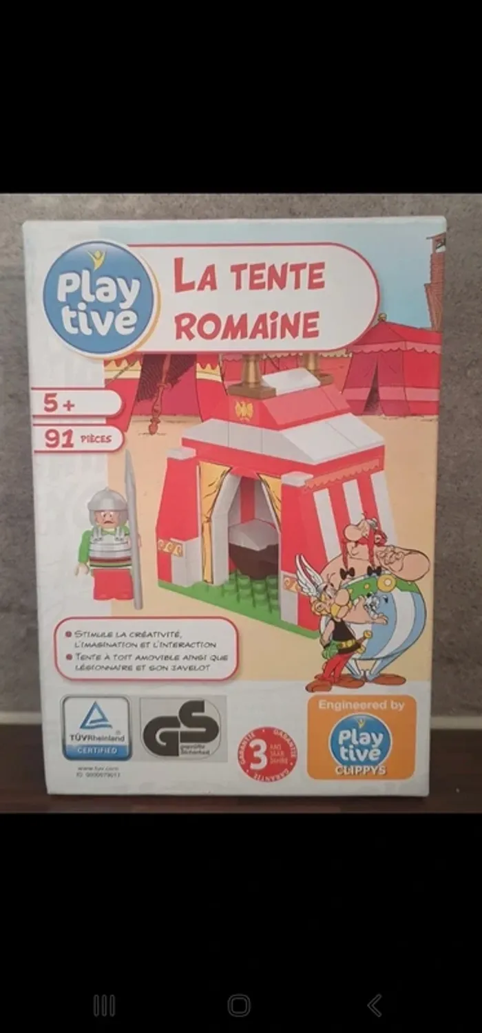 Lego asterix la tente romaine