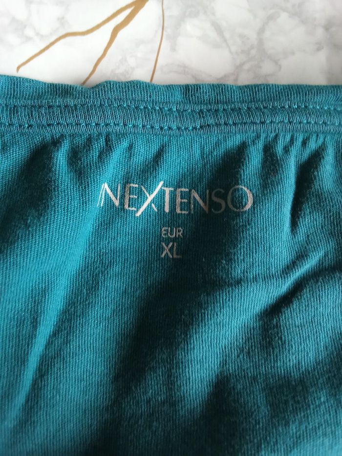 T shirt turquoise in extenso taille xl - photo numéro 2
