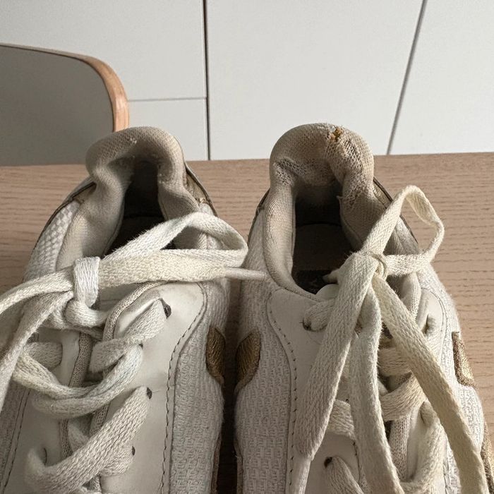 Baskets Veja • doré & blanc • 37 🌿 - photo numéro 3