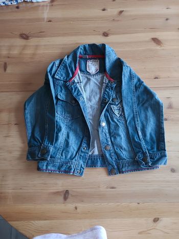 Veste en jean garçon