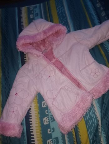 Manteau rose Kimbaloo 2ans
