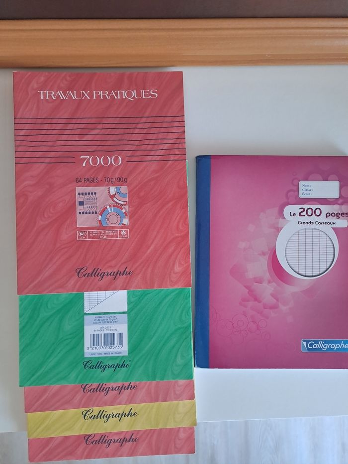 Cahiers 17x22 - photo numéro 2
