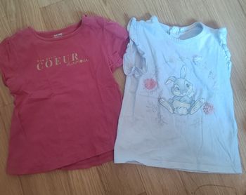 Lot de t-shirts manches courtes