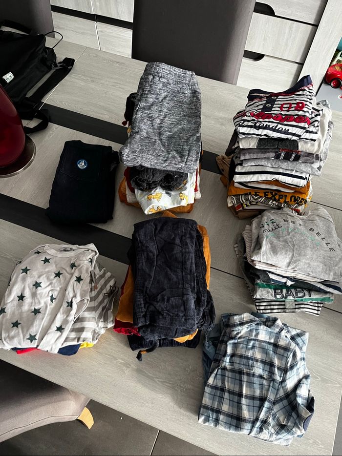 Lot vêtements garçon