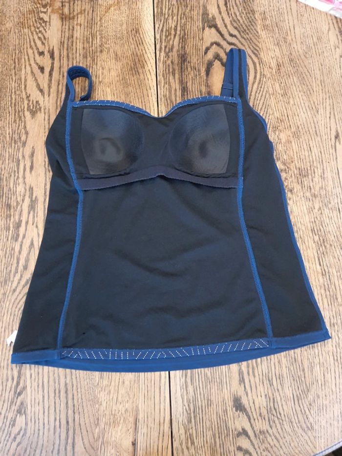 Haut de Tankini Nickey Nobel bleu/blanc fr 46 - photo numéro 8