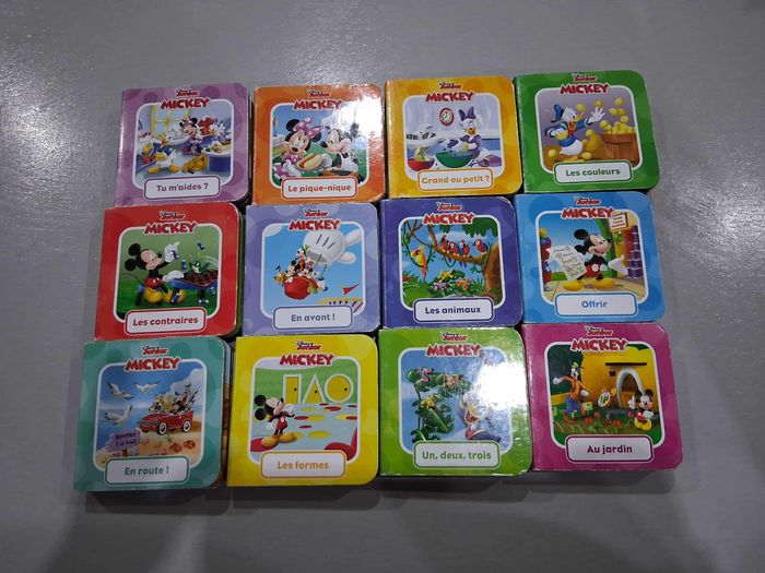 Lot de 12 mini livres Disney
