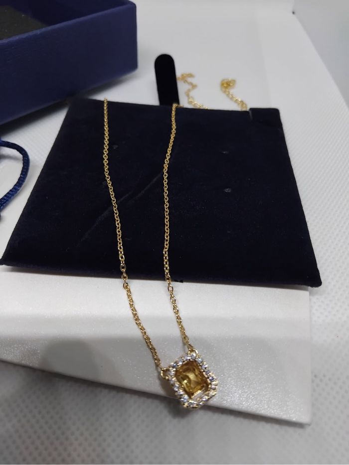 Chaîne + pendentif  Swarovski - photo numéro 2