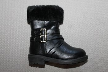 bottines bottillons noire fourrées 21