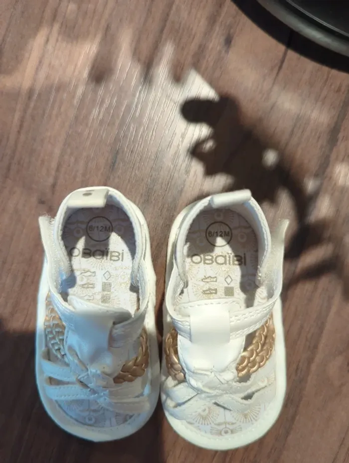 Chaussures sandales bébé 6-12m - photo numéro 7