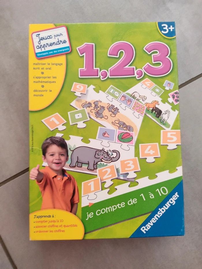 123 je compte de 1 à 10 Ravensburger