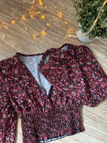Blouse fleurie