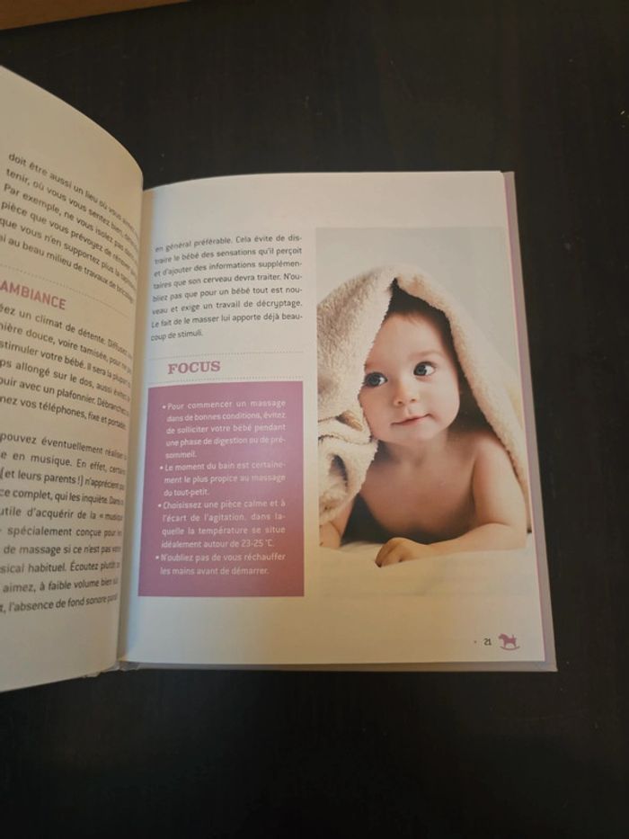Livre massage pour bébé - photo numéro 2