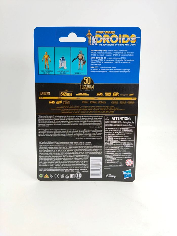 Star Wars Droids Vintage Collection Action Figurines R2-D2 Kenner Hasbro - photo numéro 2