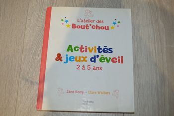 Livre l'atelier des bout'chou activités et jeux d'éveil 2 à 5 ans