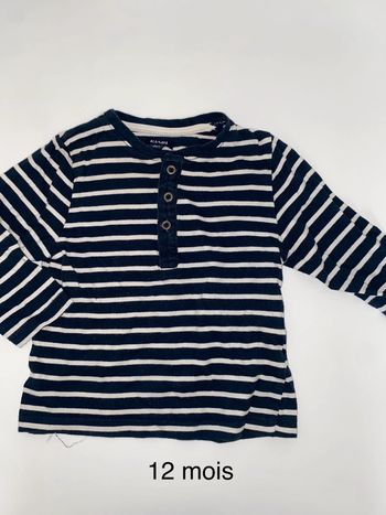 Tee shirt 12 mois
