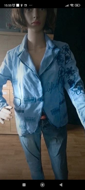 Veste façon jeans Desigual taille 40