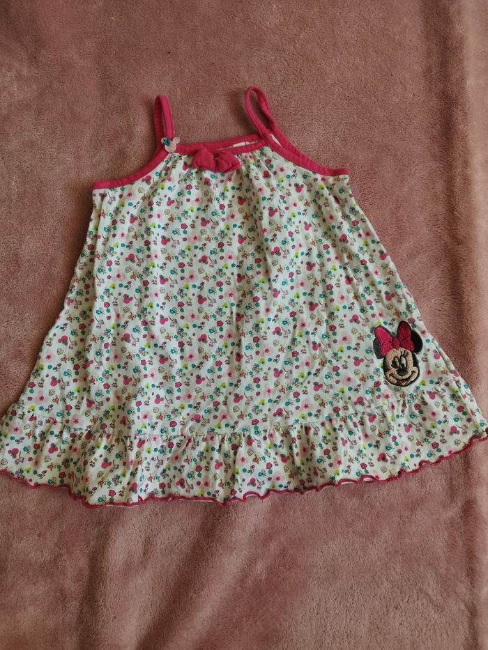 Robe Minnie Fleurie 12M