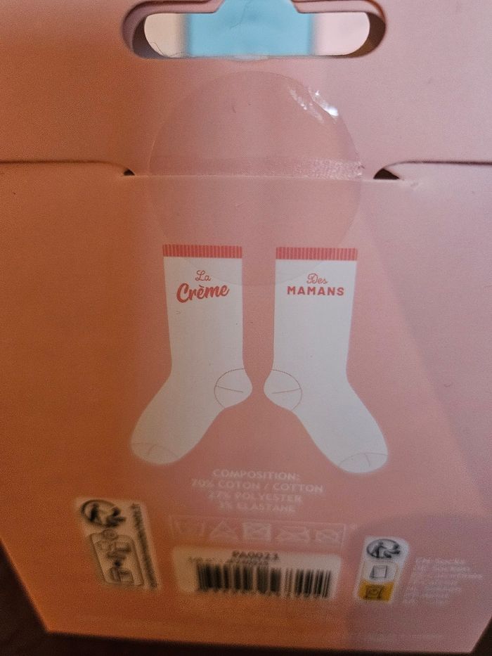 Coffret cadeau chaussette Les chaussette pour la crème des mamans - photo numéro 3