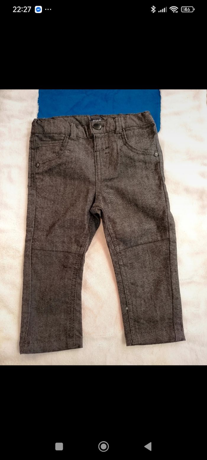 Lot pantalons très bon état 12 mois - photo numéro 2