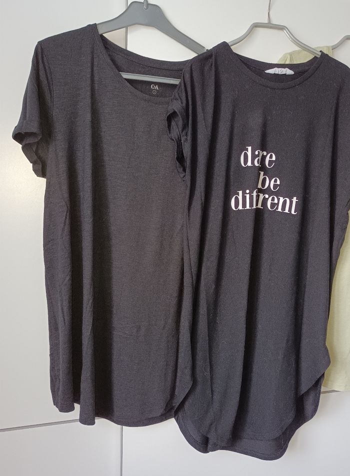 Lot de 4  t-shirts long - photo numéro 2