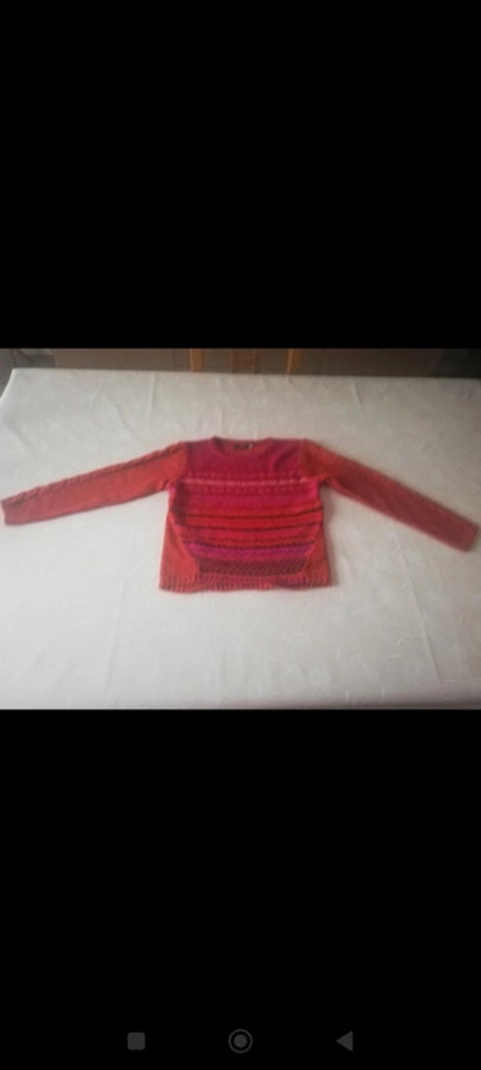 Pull manches longues catimini 10 ans 3€5