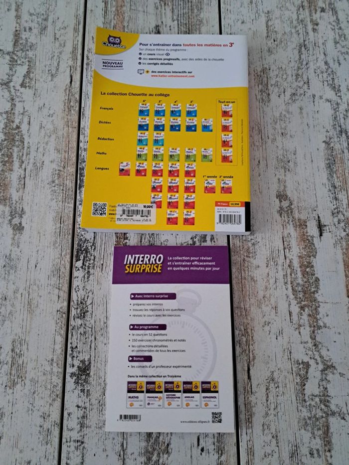 Lot de 2 livres brevet - photo numéro 2