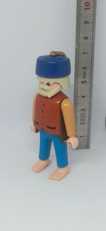 Homme avec chapeau belle époque victorienne playmobil