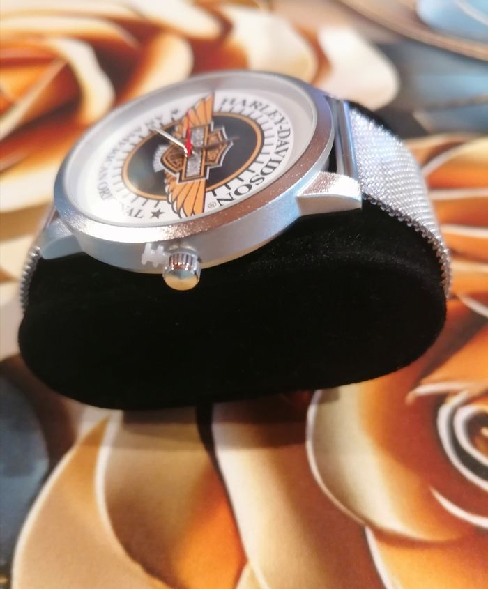 Montre harley davidson argenté - photo numéro 3