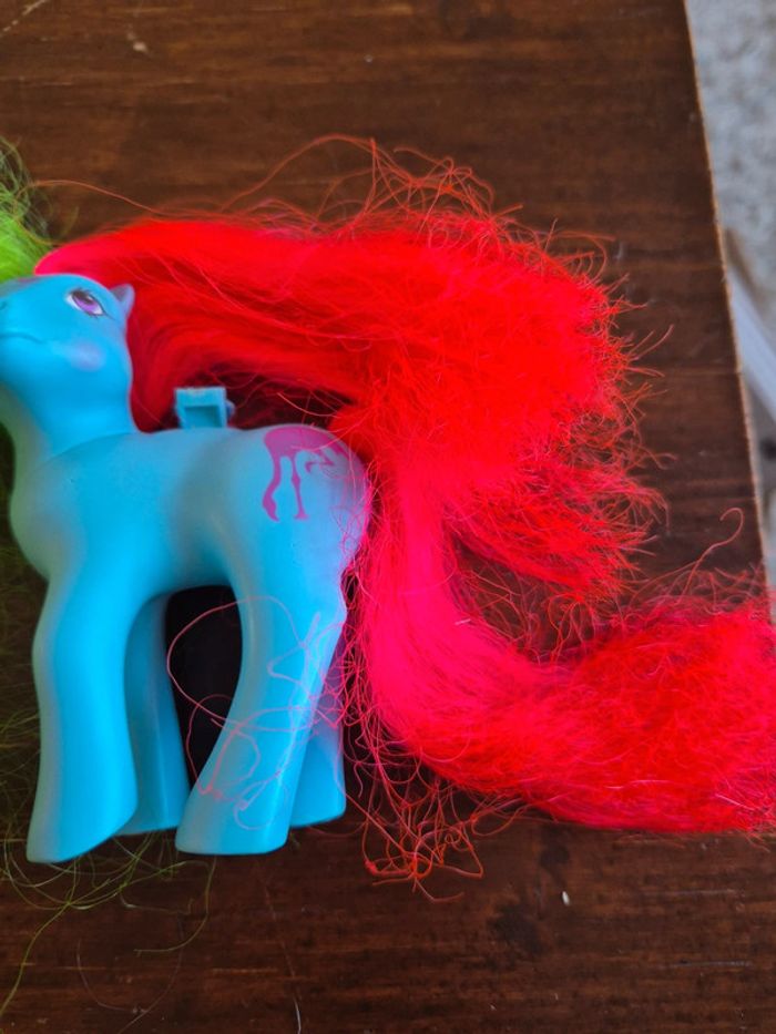 Lot petits poney ailes My Little Pony G1 - photo numéro 3