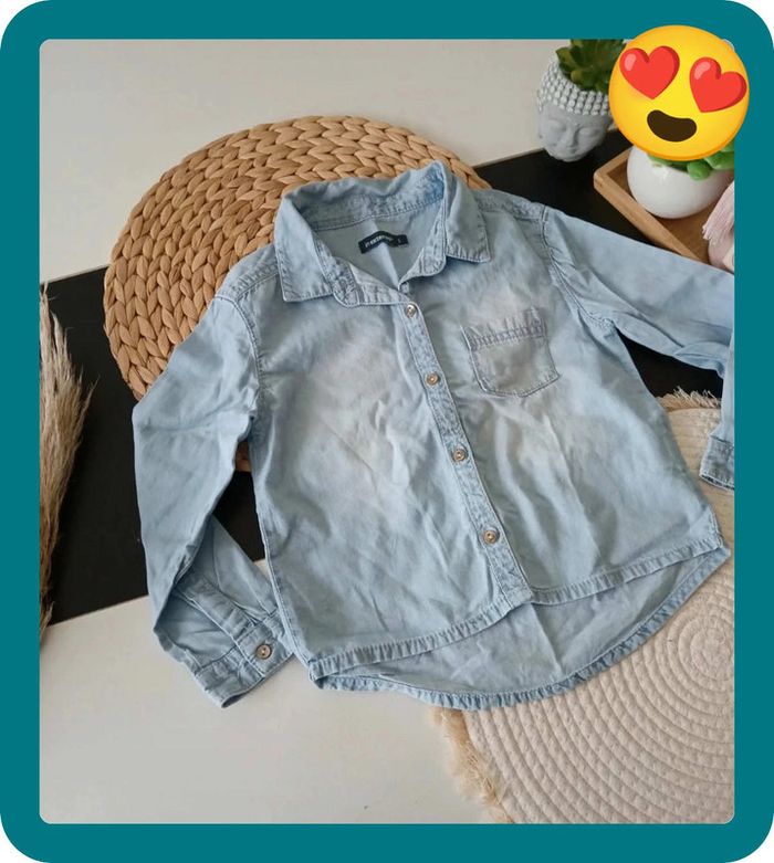 Chemisier bleu Taille 5 ans🌿💝 - photo numéro 4