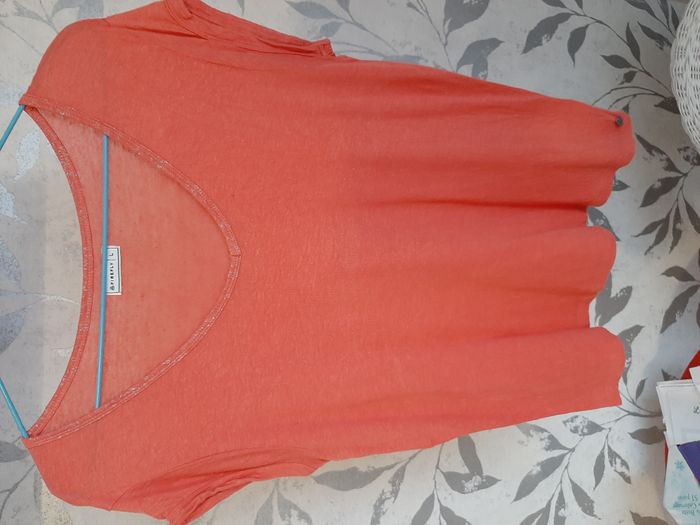 pantacourt et tee shirt femmes Taille L - photo numéro 2